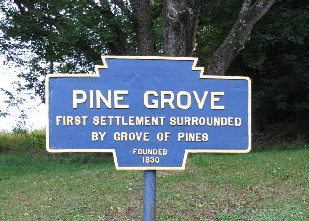 Pine_Grove,_PA_Keystone_Marker_1